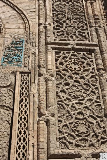 Detail an der Magoki Attori Mosschee in Buchara