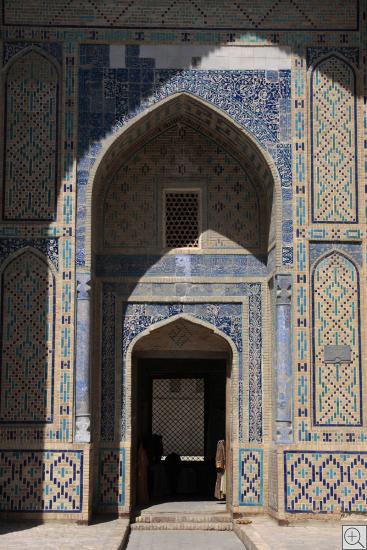 Buchara - Eingang in eine Moschee in Buchara