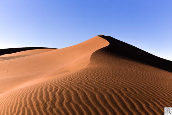 große Sanddüne im Morgenlicht, Sossusvlei