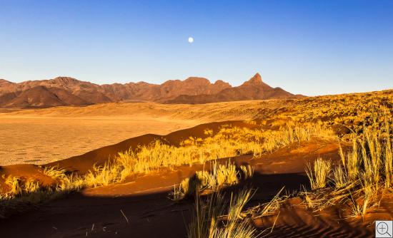 Versteinerte Dünen im Abendrot, Namib Naukluft Park
