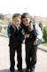 zwei Schulbuben und enge Freunde in Samarkand
