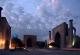 Blaue Stunde am Registan in Samarkand