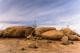 Granitbrocken auf einem Granitberg, Erongo-Berge