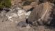 Wadi Tanuf, Oman, Steine im Canyon