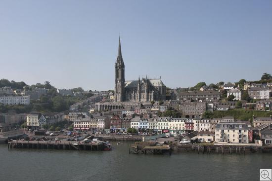the town of Cobh in Cork Harbour - South West Irleland