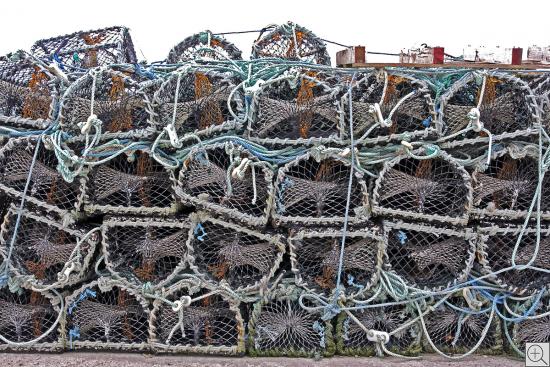 lobster baskets at Bantry Bay, South West Ireland